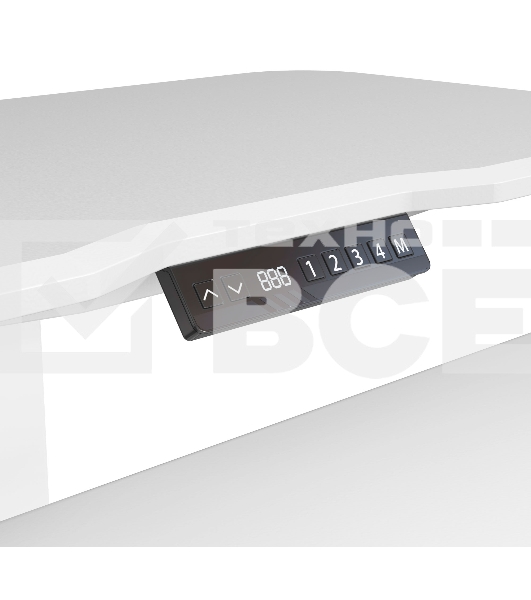 Стол для ноутбука Cactus VM-FDE103 столешница МДФ белый 91.5x56x123см (CS-FDE103WWT)