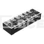 Блок зажимов клеммный Rexant БЗН ТВ-4506 4,0мм2 45A 6 пар, фото 1