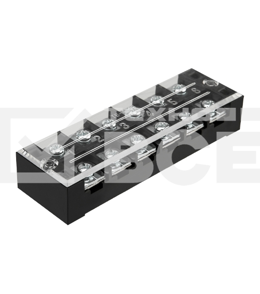 Блок зажимов клеммный Rexant БЗН ТВ-4506 4,0мм2 45A 6 пар