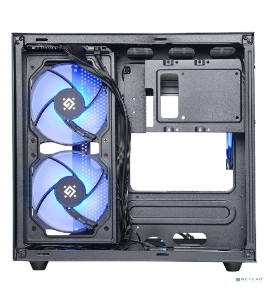 Компьютерный корпус Defender NovaCube черный,mATX,3fan,switchM/BSynс