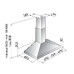 Вытяжка встраиваемая Zigmund & Shtain K 018.5 B черный, 50 см, 660 куб. м/ч, 58.6 дБ, фото6
