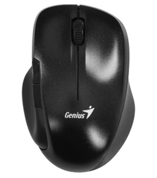 Мышь беспроводная Genius Ergo 8200S черный, 1200 dpi, радиоканал, USB, кнопки - 5