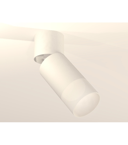 Комплект накладного поворотного светильника Ambrella light XM6312083 SWH/WH/FR белый песок/белый/белый матовый MR16 GU5.3 (A2220, C6312, N6252)