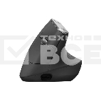 Мышь беспроводная/проводная Logitech MX Vertical графитовый, 4000 dpi, радиоканал, Bluetooth, USB, кнопки - 6, фото28