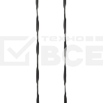 Кабель USB ACD-Infinity Lightning ~ USB-A TPE, 1.2м, черный (ACD-U922-P5B), фото 1