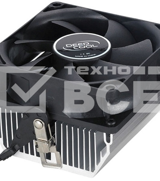 Кулер для процессора DEEPCOOL CK-AM209 V2 черный, 80 мм, алюминий, 1600 об/мин, 22 дБ, 3 pin, 65 Вт, 56 мм