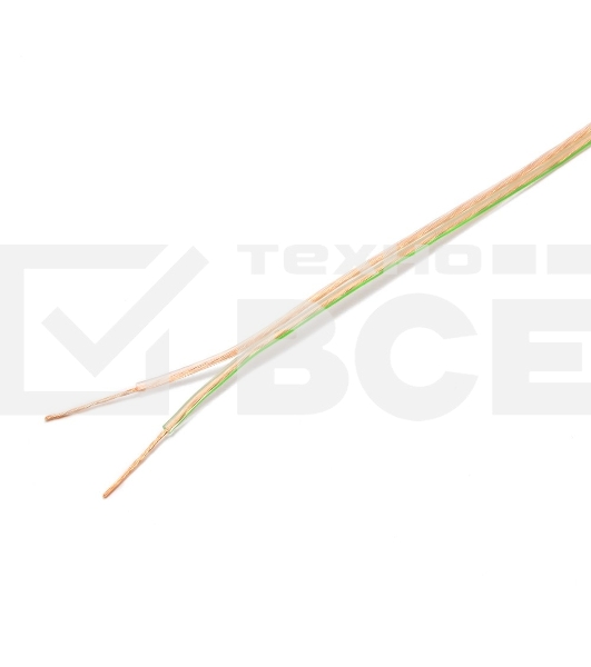 Акустический кабель Cablexpert CC-TC2x0,5-30M, прозрачный,  30 м, бухта