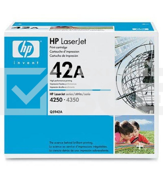 Картридж лазерный HP Q5942A черный для LJ 4250/4350 10 000 стр.