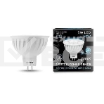 Лампа светодиодная MR16 5Вт 4100К белый GU5.3 530лм 150-265В FROST GAUSS 101505205, фото 1