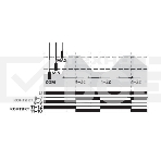 Реле уровня PZ-829 (двухуровневый монтаж на DIN-рейке 35мм 230В AC 2х16А 2перкл. IP20) F&F EA08.001.002, фото3
