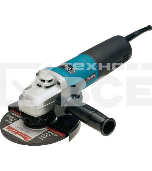 Углошлифовальная машина Makita 9565CVR 1400Вт 12000об/мин рез.шпин.:M14 d=125мм