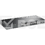 Сетевой коммутатор JetStream 24-port 10/100Mbps + 4-port Gigabit L2 Smart Switch with 24-port PoE+, PoE budget up to 250W, support PoE power management, with abundant L2 features,1U rack mountable, full managed via web UI/CLI/SSH/Telnet/SNMP, фото12