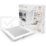 Светильник Glass кв 18W 1390lm 3000K 220-240V IP20 монт Ø155х155 200*200*30 с дек стек LED, фото2