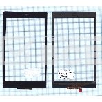 Сенсорное стекло (тачскрин) для Sony Xperia Tablet Z3 Compact, черное, фото3