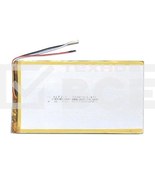 Аккумулятор Li-Pol (батарея) 3*85*148мм 3pin 3.7V/6000mAh