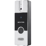 Видеопанель Hikvision DS-KB2411T-IM цветной сигнал CMOS цвет панели: белый, фото 1