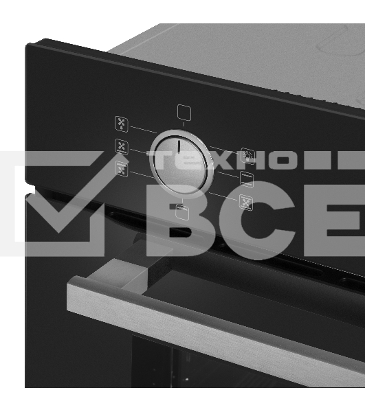 Шкаф духовой электрический Maunfeld AMCO537GB