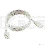 Кабель удлинит. USB2.0 Cablexpert CC-USB2-AMAF-10-N, AM/AF, медь, 3.0м, пакет, фото 1