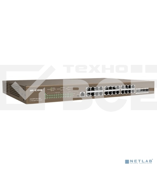 Коммутатор 24PORT 1000M POE 4SFP G5328P-24-410W IP-COM