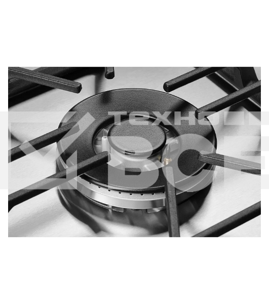 Встраиваемые газовые панели Kuppersberg FS 73 X, 4 конфорки, нерж. сталь