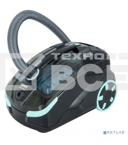 Моющий пылесос Thomas DRYBOX AMFIBIA FAMILY черный/бирюзовый, 325/1700Вт, уборка влажная/сухая, пылесборник контейнер 2.6 л