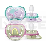 Пустышка Philips Avent ultra air, солнышко/радуга, для девочек, 0-6 мес., 2 шт., фото7