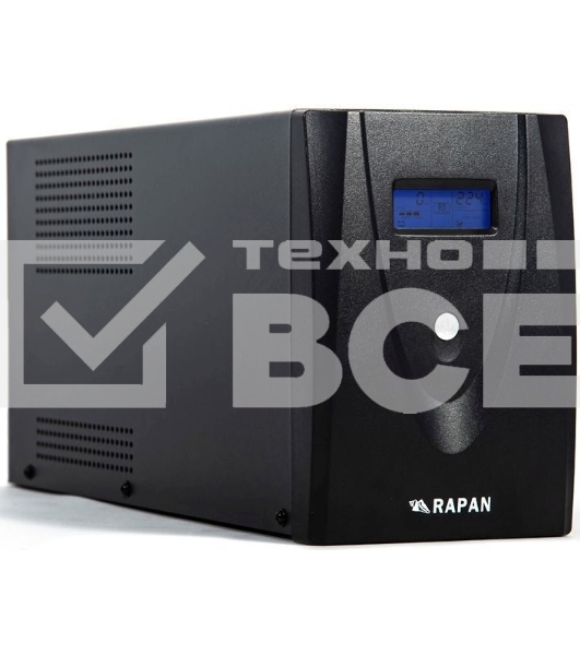 Источник бесперебойного питания Бастион Rapan 1800Вт 3000ВА черный