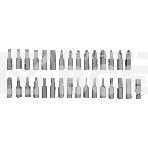 Отвертка Сибртех ревер. + биты, 41 пред., PH+PZ+SL+H+T, CrV, 2к рукоятка, фото9