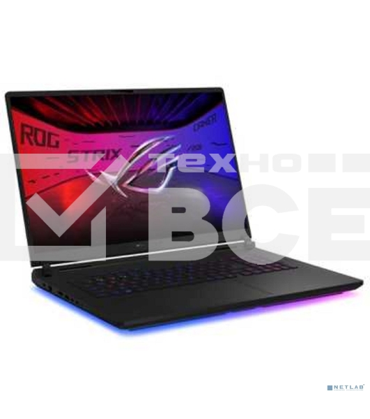 Ноутбук Asus ROG Strix Scar 18 G835LW-SA112W черный Core Ultra 9 275HX 32Gb SSD 1Tb NVIDIA GeForce RTX 5080 16Gb 18