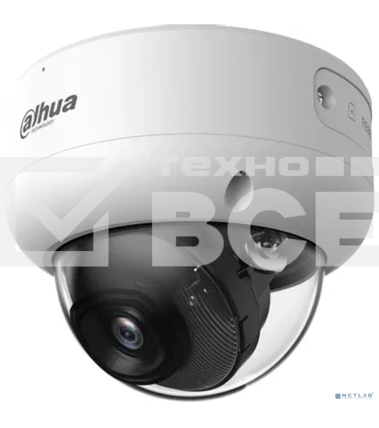 Камера видеонаблюдения IP Dahua DH-IPC-HDBW3449EP-AS-IL-0280B 2.8-2.8мм цв.