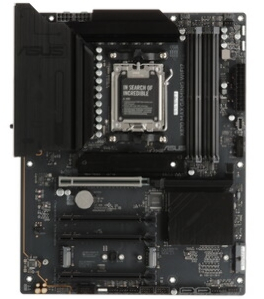 Материнская плата ASUS X870 MAX GAMING WIFI7, AM5, AMD X870, 4xDDR5, 4xSATA, 3xM.2, 1xPCIe 5.0 x16, 2xPCIe 4.0 x16, 1xPCIe x1, 1xHDMI, 2xUSB-C 40Gbps (USB4), 1xUSB-A 10Gbps, 3xUSB-A 5Gbps, 4xUSB-A 2.0, 1x2.5Gb LAN, Wi-Fi 7, Bluetooth 5.4, 3x3.5 мм, 7.1, ATX