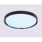 Потолочный светодиодный светильник Ambrella light FZ1248 BK черный IP54 30W 5000K D380*60 (Без ПДУ), фото6