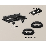 Комплект встраиваемого светильника Ambrella light XC7664001 SBK черный песок MR16 GU5.3 (C7664, N7021), фото 1