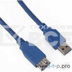 Кабель VCOM VUS7065-1.8M Кабель удлинительный USB3.0 Am-Af 1,8m, фото5