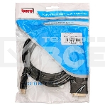 Кабель DVI Buro HDMI19 (m)/DVI-D(m) 1.8м феррит.кольца Позолоченные контакты, фото 1