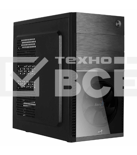Компьютерный корпус Aerocool / Formula Cs-105, mATX, без БП, 187x361x355мм (ШxГxВ), USB3.0 x1, USB 2.0 x1, металл 0,5мм, 120-мм вентилятор в комплекте