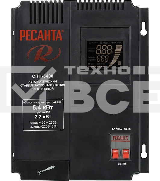 Стабилизатор СПН- 5400 Ресанта