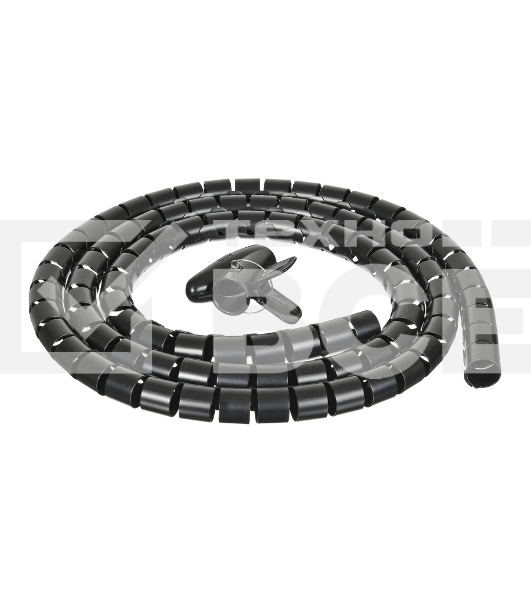 Кабельный органайзер Buro BHP CG252B Spiral Hose 25x2000мм черный
