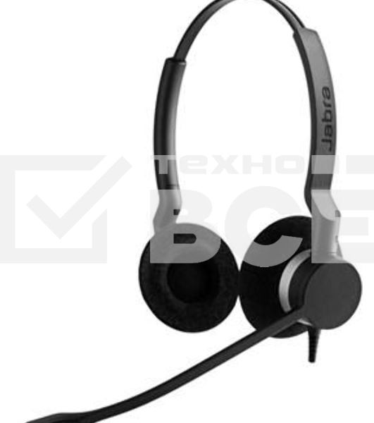Мoнoмикрофон с шумоподавлением Jabra BIZ 2300 Duo USB