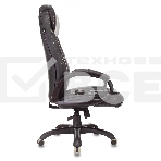 Кресло руководителя Бюрократ T-9922N Leather Venge Black черный, эко.кожа, крестовина пластик, фото6