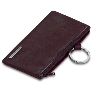 Ключница Piquadro Blue Square PC1514B2/MO коричневый натур.кожа