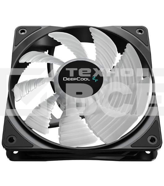 Вентилятор для корпуса DEEPCOOL RF120 FS черный, 120 мм, 1500 об/мин, 27 дБ, 4 pin