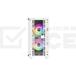Корпус компьютерный DeepCool CC360 WH ARGB (R-CC360-WHAPM3-G-1) (mATX, без БП, 2xUSB, с окном)