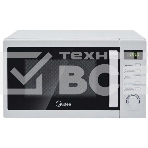 Микроволновая печь Midea AM820CUK-W белый, 20 л, 800 Вт, переключатели - поворотный механизм/кнопки, фото4