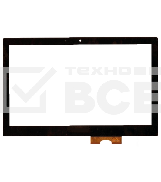 Сенсорное стекло (тачскрин) для Lenovo IdeaPad Z400 Touch MCF-140-0650, черное