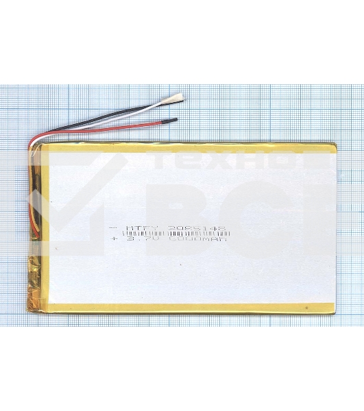 Аккумулятор Li-Pol (батарея) 3*85*148мм 3pin 3.7V/6000mAh