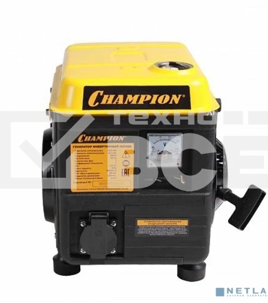 Генератор CHAMPION IGG9500.8/0.9кВт 1.86лс 2.2л 11.7кг 12v
