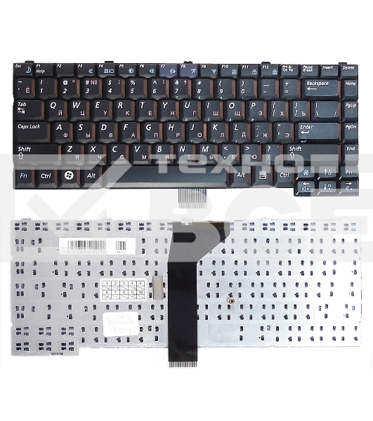 Клавиатура для ноутбука Samsung G10 G15, черная