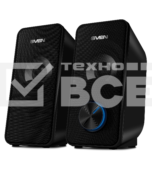 Колонки АС SVEN 335, черный (6 Вт, питание USB)
