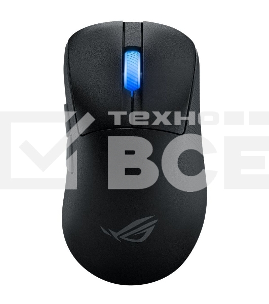 Мышь беспроводная/проводная ASUS ROG Keris II ACE черный, 42000 dpi, радиоканал, Bluetooth, USB, кнопки - 6